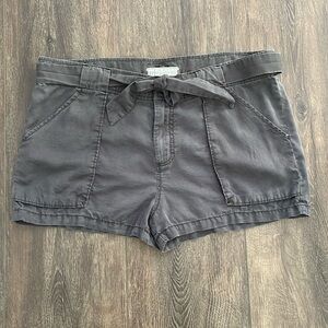 Free People Tencel Cargo Shorts size 10